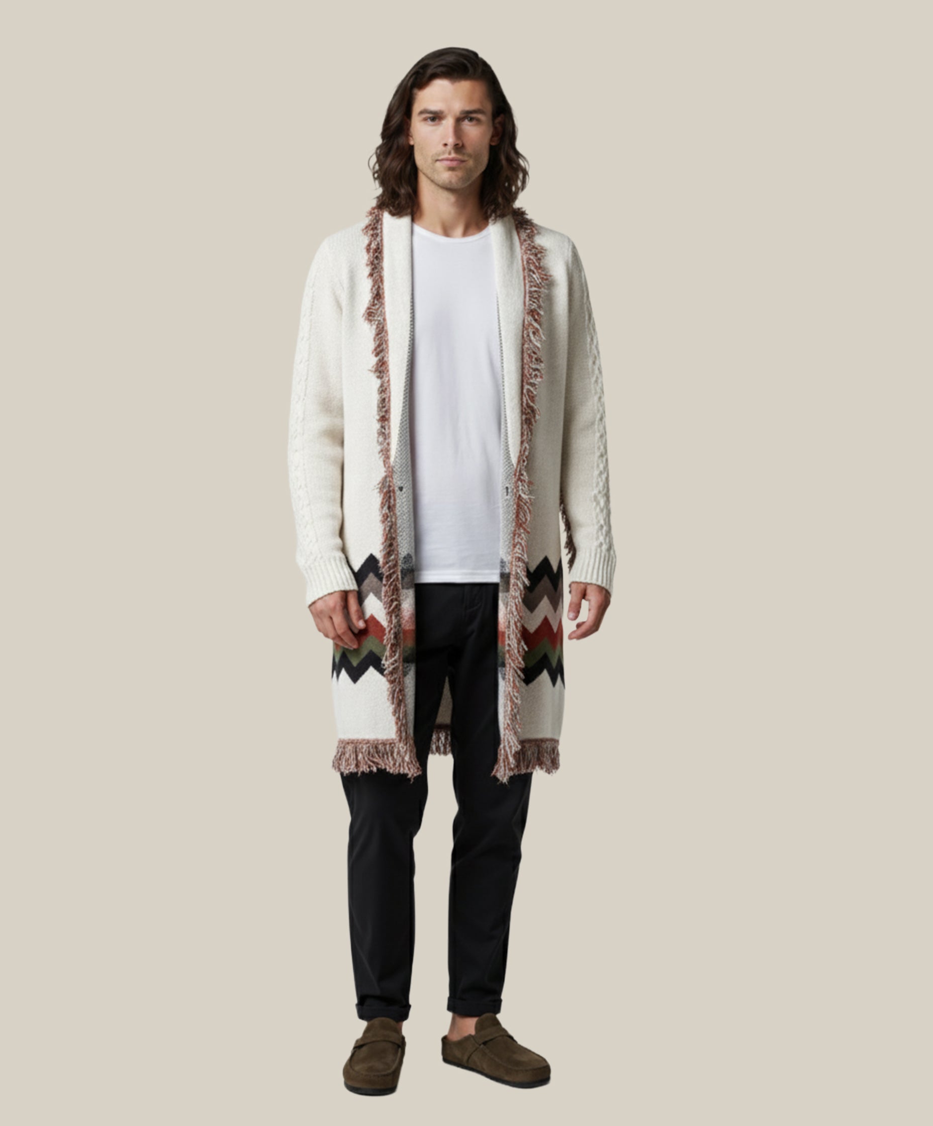 Paricutin V-Neck Heritage Cardigan