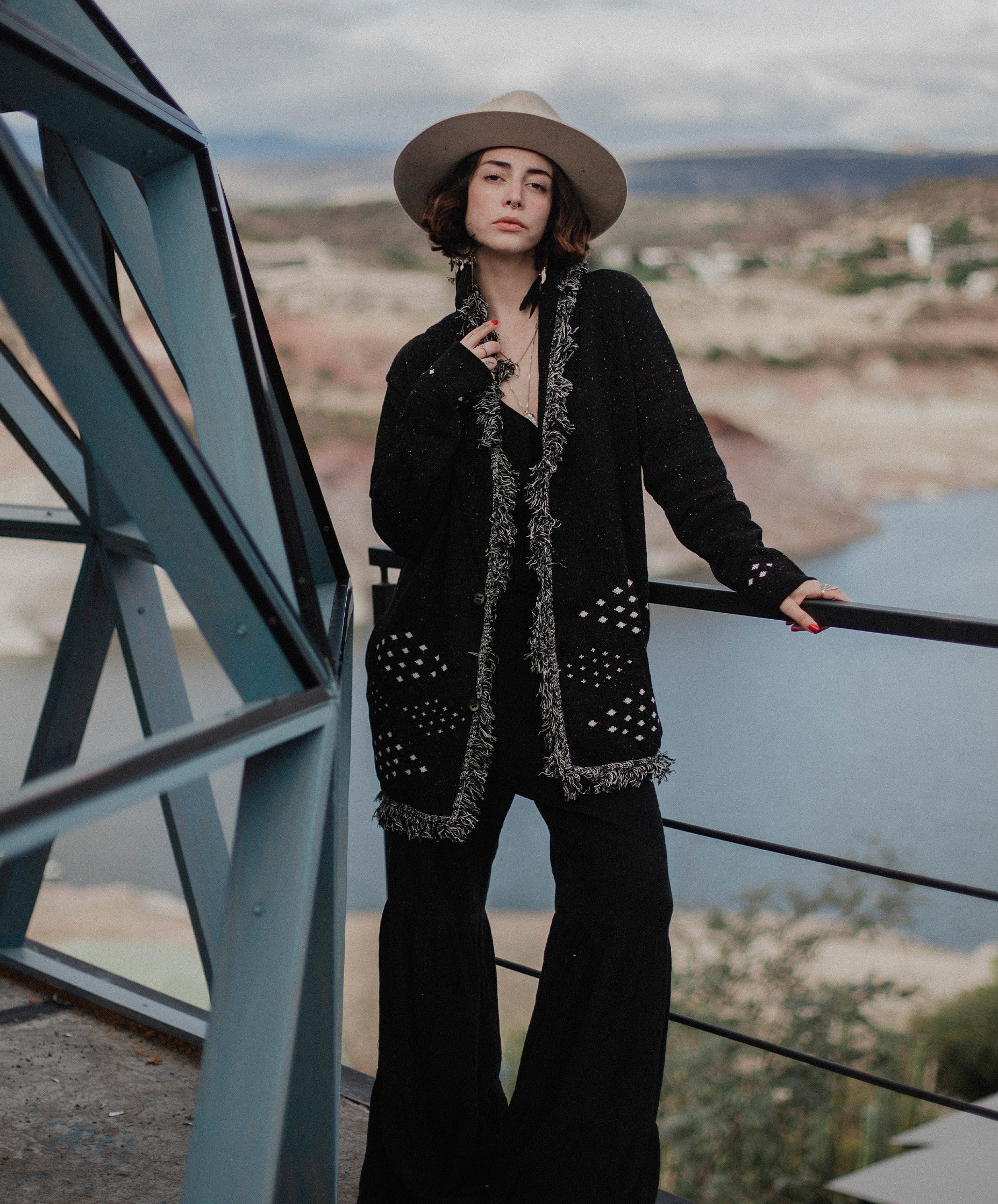 Cosmos V-Neck Heritage Cardigan