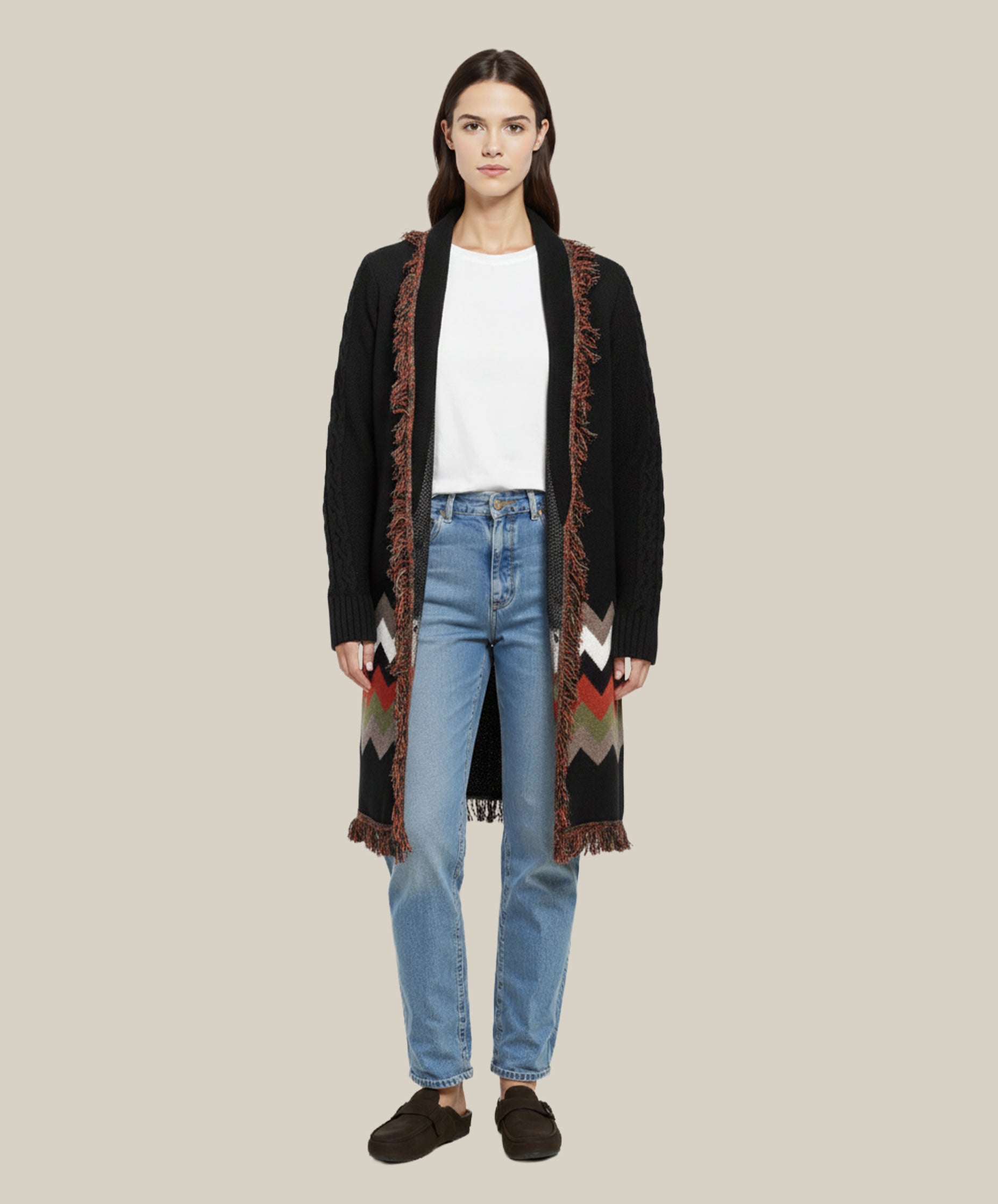 Xitle V-Neck Heritage Cardigan