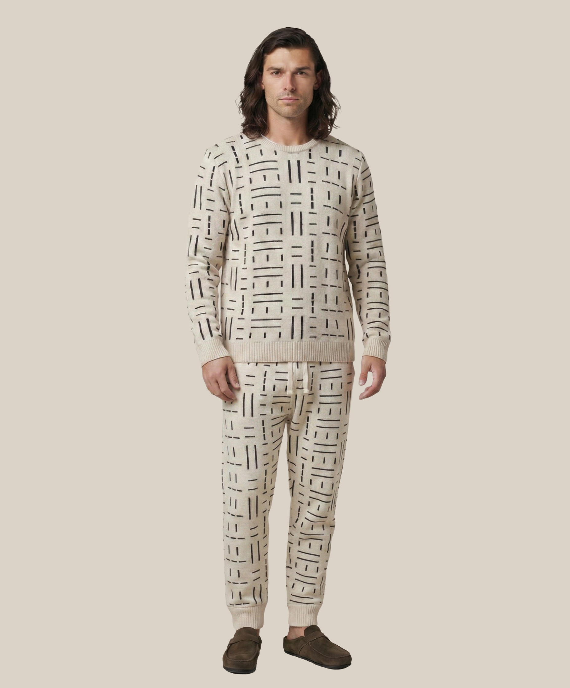 Tenoch Ash & Black Lounge Trousers - Espiritu